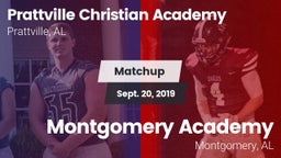 Matchup: Prattville vs. Montgomery Academy  2019