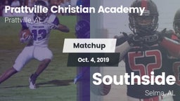 Matchup: Prattville vs. Southside  2019