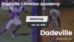 Matchup: Prattville vs. Dadeville  2019