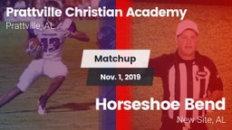 Matchup: Prattville vs. Horseshoe Bend  2019