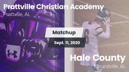 Matchup: Prattville vs. Hale County  2020