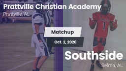 Matchup: Prattville vs. Southside  2020