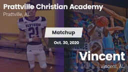 Matchup: Prattville vs. Vincent  2020