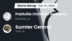 Recap: Prattville Christian Academy  vs. Sumter Central  2022