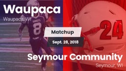 Matchup: Waupaca  vs. Seymour Community  2018