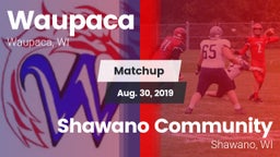 Matchup: Waupaca  vs. Shawano Community  2019