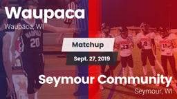 Matchup: Waupaca  vs. Seymour Community  2019