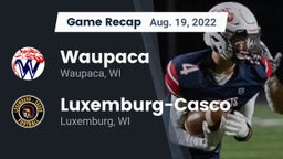 Recap: Waupaca  vs. Luxemburg-Casco  2022