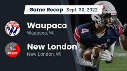 Recap: Waupaca  vs. New London  2022