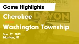 Cherokee  vs Washington Township  Game Highlights - Jan. 22, 2019