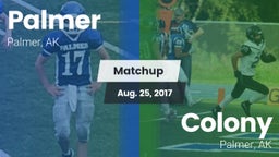 Matchup: Palmer  vs. Colony  2017