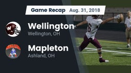 Recap: Wellington  vs. Mapleton  2018