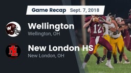 Recap: Wellington  vs. New London HS 2018
