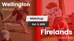 Matchup: Wellington High vs. Firelands  2018