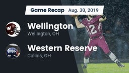 Recap: Wellington  vs. Western Reserve  2019