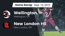 Recap: Wellington  vs. New London HS 2019