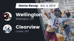 Recap: Wellington  vs. Clearview  2019