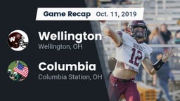 Recap: Wellington  vs. Columbia  2019