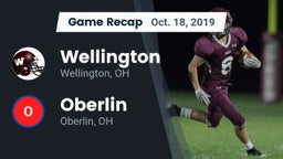 Recap: Wellington  vs. Oberlin  2019