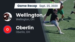 Recap: Wellington  vs. Oberlin  2020
