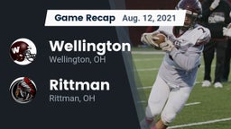 Recap: Wellington  vs. Rittman  2021
