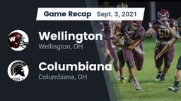 Recap: Wellington  vs. Columbiana  2021