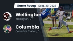 Recap: Wellington  vs. Columbia  2022