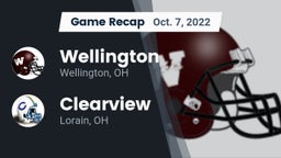 Recap: Wellington  vs. Clearview  2022