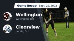 Recap: Wellington  vs. Clearview  2023