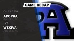 Recap: Apopka  vs. Wekiva  2016