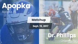 Matchup: Apopka  vs. Dr. Phillips  2017