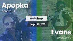 Matchup: Apopka  vs. Evans  2017