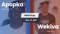Matchup: Apopka  vs. Wekiva  2017