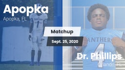 Matchup: Apopka  vs. Dr. Phillips  2020