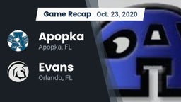 Recap: Apopka  vs. Evans  2020