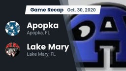 Recap: Apopka  vs. Lake Mary  2020