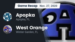 Recap: Apopka  vs. West Orange  2020