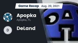 Recap: Apopka  vs. DeLand 2021