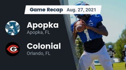 Recap: Apopka  vs. Colonial  2021