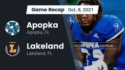 Recap: Apopka  vs. Lakeland  2021