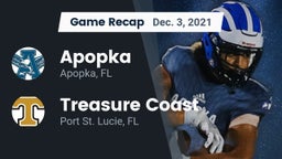Recap: Apopka  vs. Treasure Coast  2021