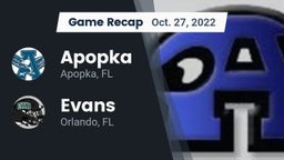 Recap: Apopka  vs. Evans  2022