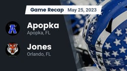 Recap: Apopka  vs. Jones  2023