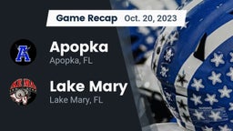 Recap: Apopka  vs. Lake Mary  2023