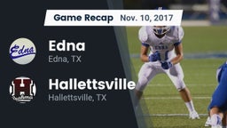 Recap: Edna  vs. Hallettsville  2017