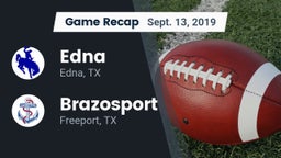Recap: Edna  vs. Brazosport  2019