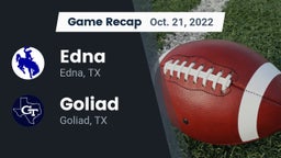 Recap: Edna  vs. Goliad  2022