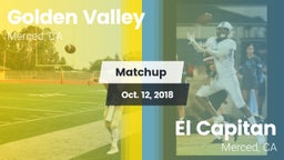 Matchup: Golden Valley High vs. El Capitan  2018