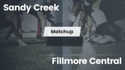 Matchup: Sandy Creek High vs. Fillmore Central  2016
