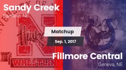 Matchup: Sandy Creek High vs. Fillmore Central  2017